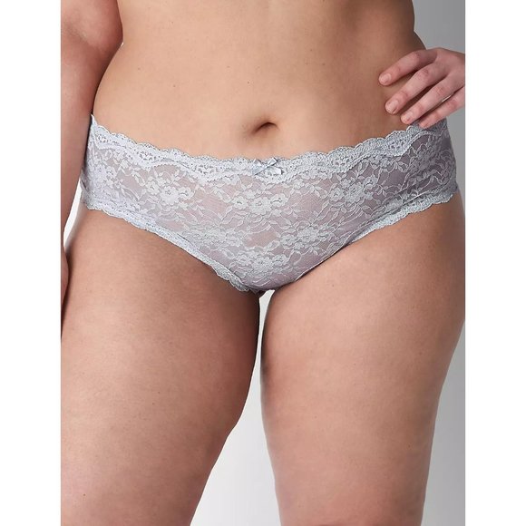 Lane Bryant Cacique Allover Lace Cheeky Panty 26/28 - Picture 2 of 2